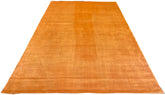 #7770 Modern fire orange  100 % bamboo silk